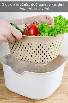 ظرف نگهداری بژ پلاستیک Meleni Home - کد 888327914