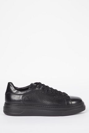 کفش اسنیکر رنگی مردانه چرم اصل Galliano Shoes - کد 886722001