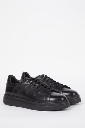 کفش اسنیکر رنگی مردانه چرم اصل Galliano Shoes - کد 886722001
