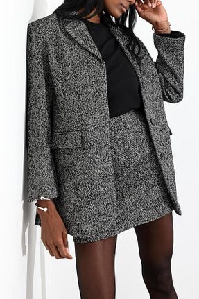 کت بلیزر مشکی زنانه Blazer Ravencia - کد 886716110