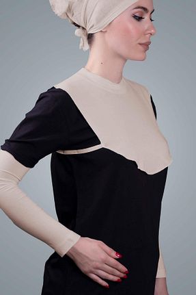 کلاه شنای حجاب بژ زنانه HÜRREM BONE - کد 886715916