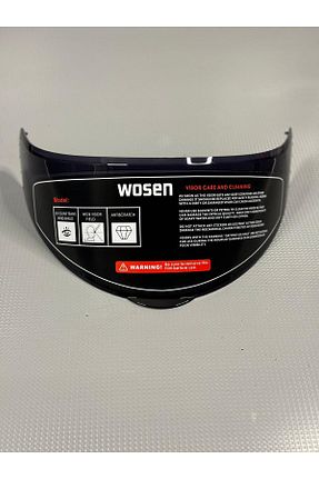 کلاه ایمنی موتور سواری مشکی یدکی کلاه کاسک موتور سواری WOSEN - کد 886723408