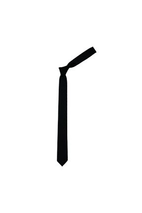 کراوات مشکی مردانه پلی استر Suitmen - کد 886730043