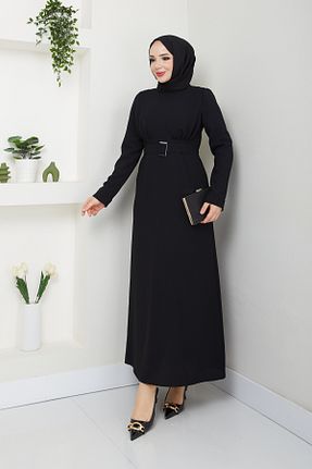 لباس حجاب مشکی زنانه رگولار akabe - کد 886730559