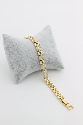 دستبند استیل (فولاد) زرد زنانه استیل (فولاد) XUPING JEWELRY - کد 886757972