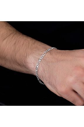دستبند نقره سفید زنانه 925 عیار DARAMA KUYUMCULUK - کد 886749849