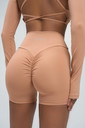 شوارک اسپرت قهوه ای زنانه مینی yexech - کد 886761547