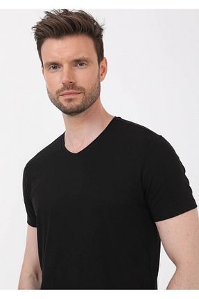 تیشرت مشکی مردانه رگولار Ramsey - کد 337331527