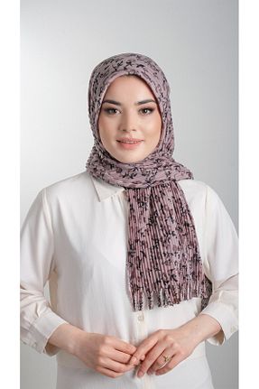 روسری قهوه ای گلدار HÜRREM BONE - کد 381263071