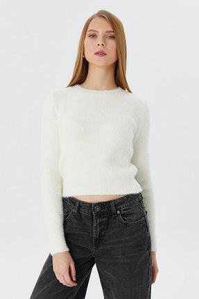پلیور نباتی زنانه ساده Shopping Shop - کد 886779198