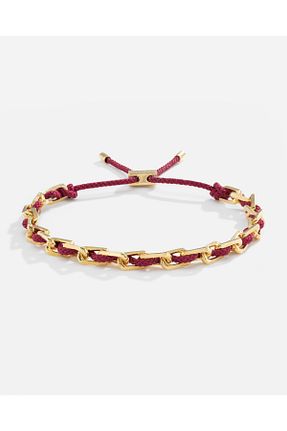 دستبند نقره طلائی زنانه 925 عیار MEKS JEWELS - کد 771304446