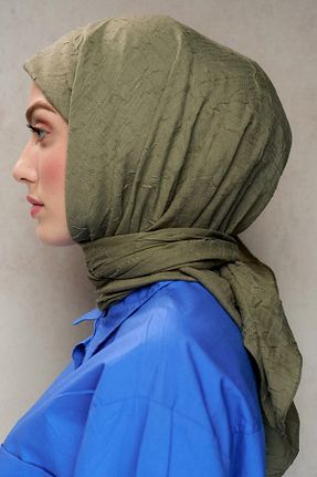 روسری سبز پنبه ای Şehr i sultan - کد 886787605