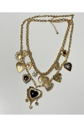 گردنبند جواهر طلائی زنانه مس DENİZ - کد 886805131