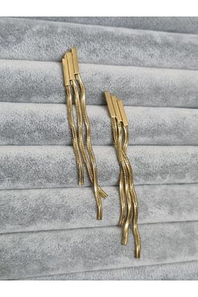 گوشواره استیل (فولاد) متالیک زنانه استیل (فولاد) Brassito - کد 872138819