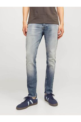 شلوار جین سفید مردانه پاچه تنگ Jack & Jones - کد 877536658