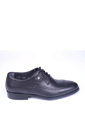 کفش کلاسیک مشکی مردانه پاشنه کوتاه (1 - 4 سانتی متر) Fosco - کد 635036120