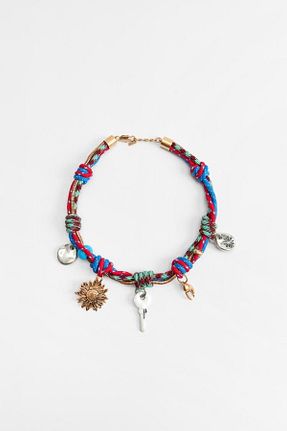 گردنبند استیل ( فولاد ) متالیک استیل (فولاد) CHARMLUCKY - کد 886882080