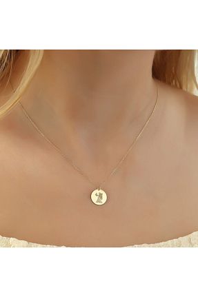 گردنبند طلا زرد زنانه 14 عیار Glorria - کد 121737147