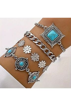 دستبند جواهر زنانه سنگ طبیعی asya bijuteri - کد 886886930