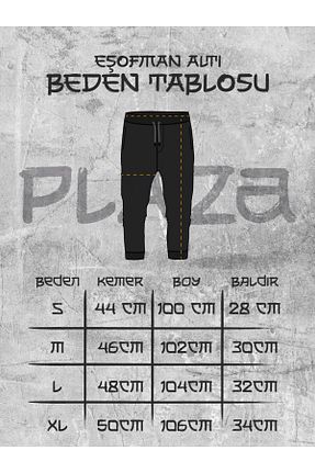 ست بالاتنه و پائین تنه مشکی مردانه بافت Plaza Butik - کد 887015079