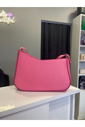 کیف دوشی صورتی زنانه چرم مصنوعی Butik - کد 886999259