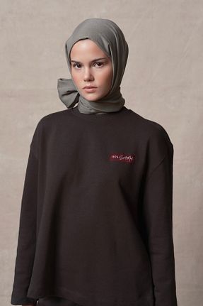 شال سبز زنانه ویسکون Qef - کد 887012282