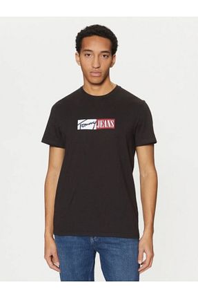 تیشرت مشکی مردانه رگولار Tommy Hilfiger - کد 886638857