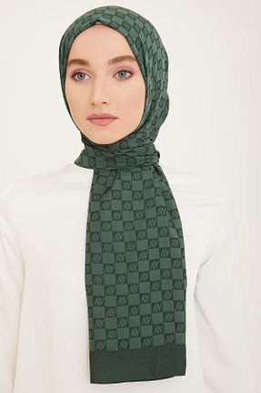 شال سبز زنانه پلی استر Armine - کد 887049423
