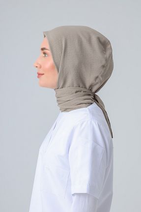 روسری بژ پنبه ای Viridi Medical Fashion - کد 887080116