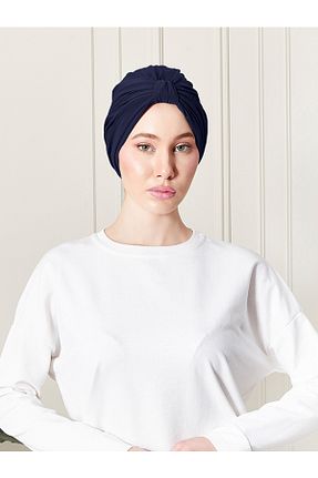 روسری سرمه ای پلی استر ada sanatsal - کد 864370598