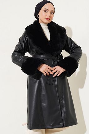 کاپشن مشکی زنانه رگولار Bigdart - کد 781332522