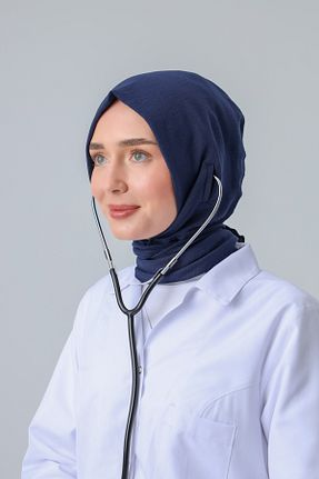 روسری سرمه ای پنبه ای Viridi Medical Fashion - کد 887088161