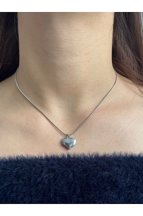 گردنبند استیل ( فولاد ) زنانه استیل ضد زنگ EEK ACCESSORİES - کد 887106499