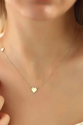 گردنبند طلا زرد زنانه 14 عیار Glorria - کد 112475302