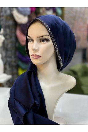 شال سرمه ای زنانه zagreus - کد 887129843