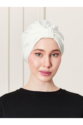 روسری بژ پلی استر ada sanatsal - کد 864370586