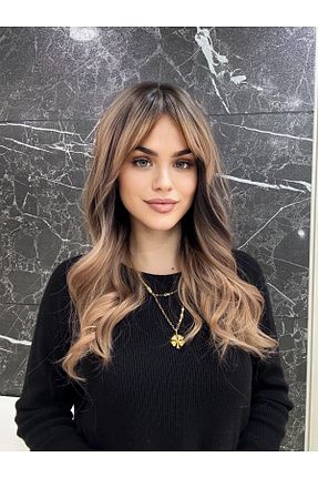 کلاه گیس قهوه ای زنانه Fenomen Peruk - کد 887162788