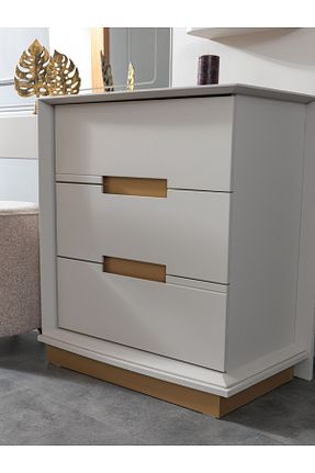 آینه کنسول سفید MDF Curra Home - کد 887158056