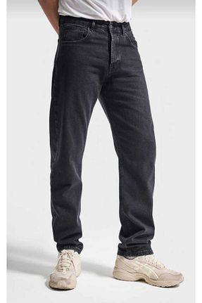 شلوار جین طوسی مردانه پاچه گشاد Denim - کد 887164490