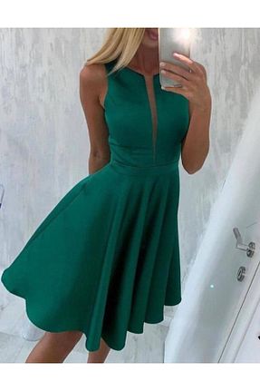 لباس سبز زنانه بافتنی Çağla - کد 887187245