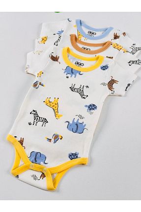 بادی و سرهمی نوزادی رنگی بچه گانه %100 پنبه EFU BABY - کد 887436794