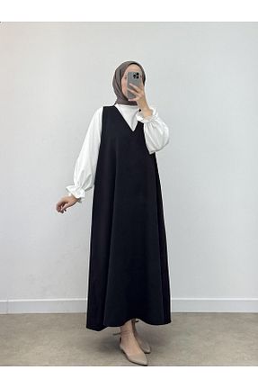 لباس مشکی زنانه بافتنی CHUL - کد 887310875