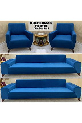 کاور مبل آبی پنبه ای Home - کد 887243051