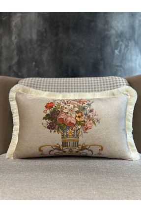 کوسن و روکش کوسن بژ مخمل Fabricland - کد 819080864