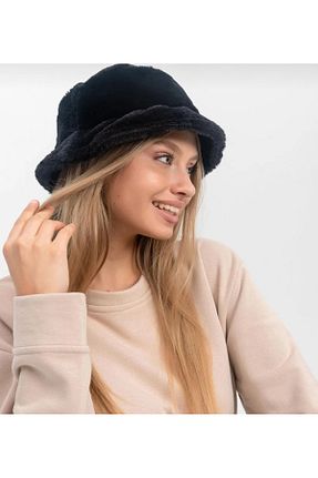 کلاه مشکی زنانه پلی استر Butik - کد 887241770