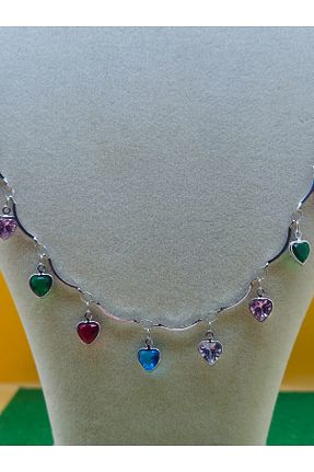 گردنبند جواهر زنانه برنجی Gül Accessory - کد 887246639