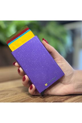 جا کارتی بنفش زنانه ابعاد کوچک Wrapsol - کد 885211265