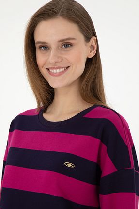 سوئیشرت صورتی زنانه ساده U.S. Polo Assn. - کد 887247937