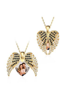 گردنبند نقره طلائی زنانه 925 عیار Indigo Takı - کد 885489048