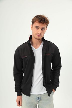 سوئیشرت مشکی مردانه ساده FORE SPORT - کد 887242729